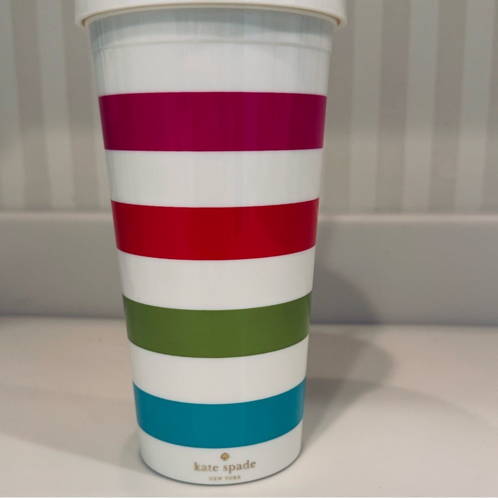 Kate Spade New York Candy Stripe Insulated Tumbler - Picture 7 of 10